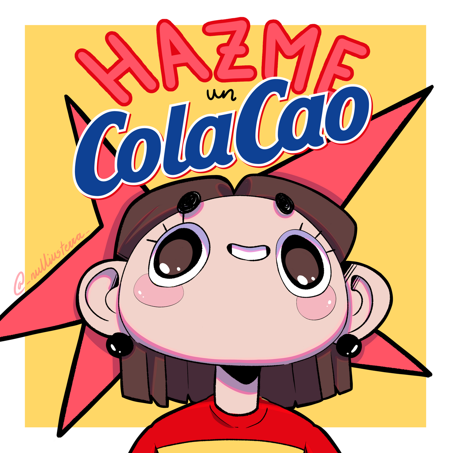 Hazme un Colacao pegatina